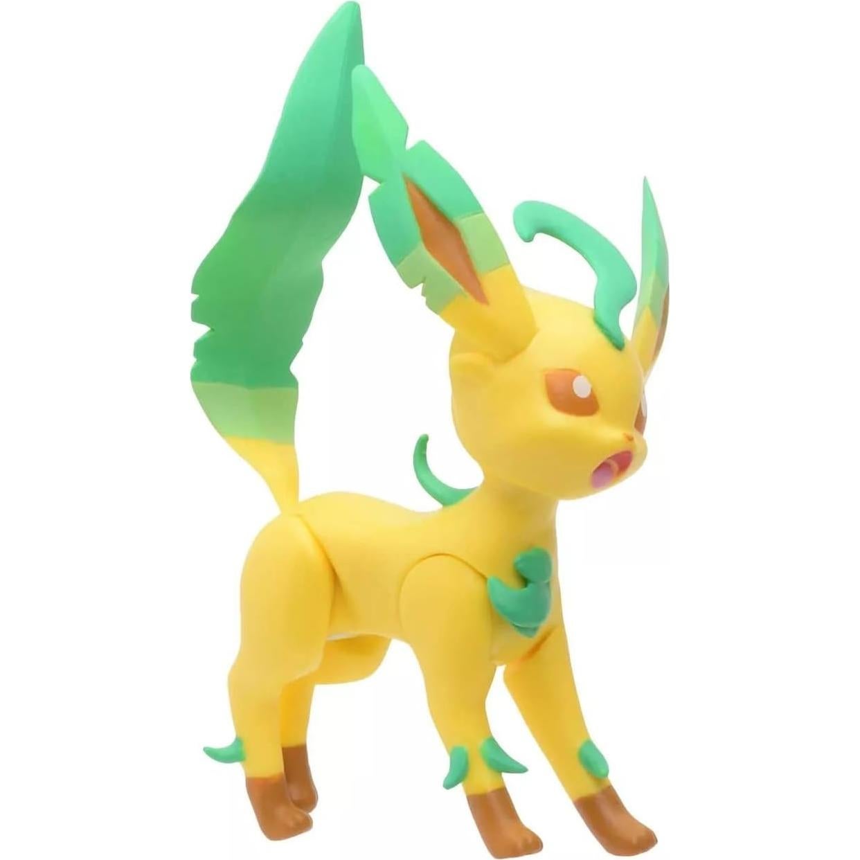 Figuras de Batalla Pokémon Leafeon - Wicked Cool Toys 10-20 cm