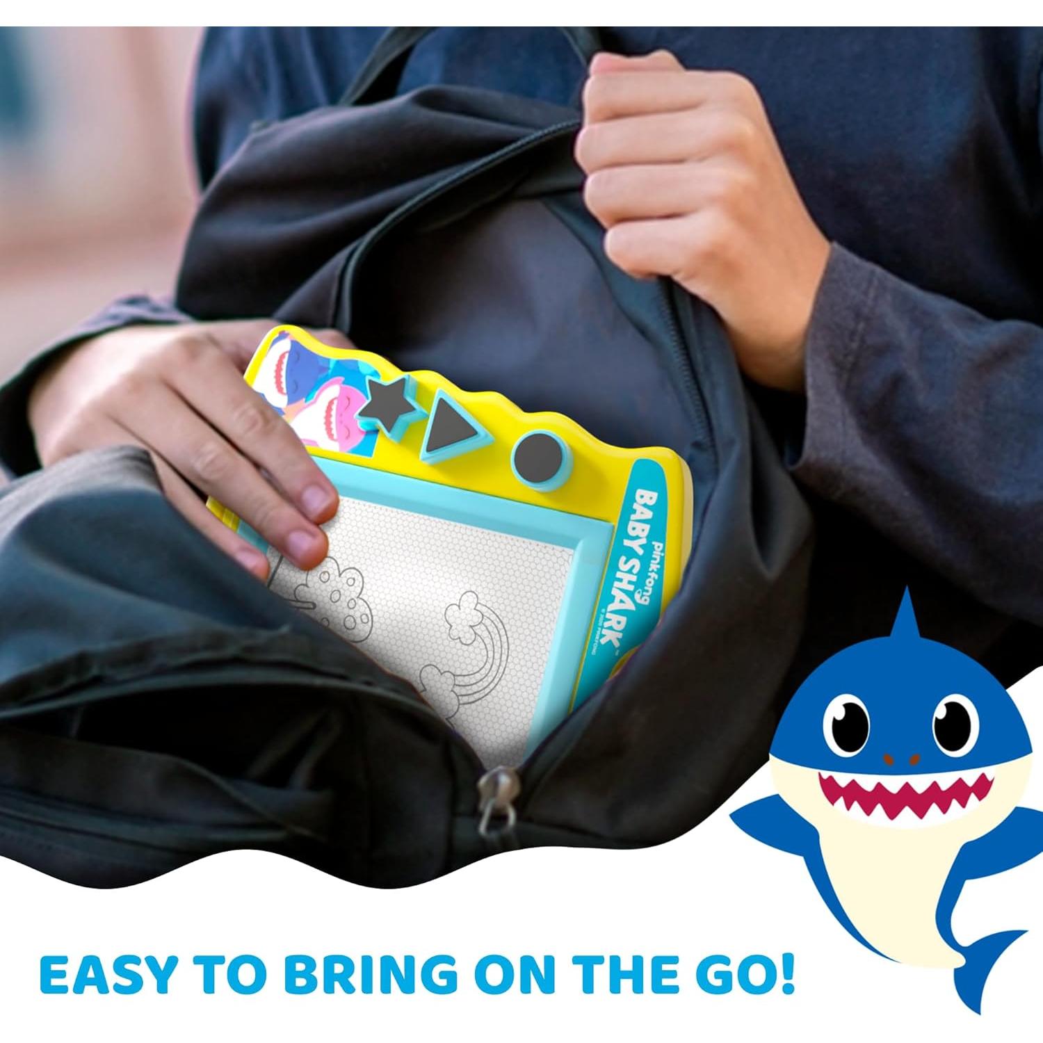 Tablero Magnético Lollipop Baby Shark 35.5x25.4cm para Niños