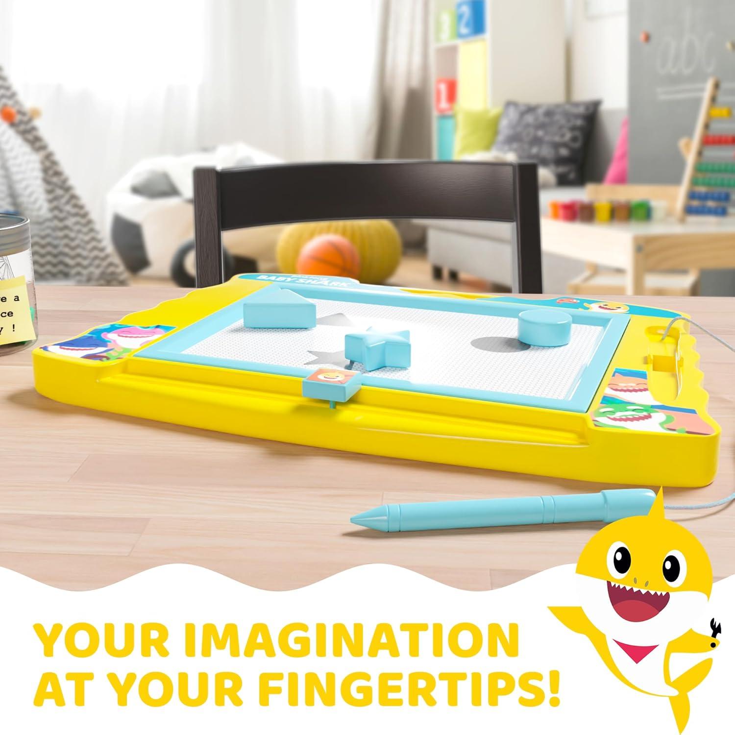 Tablero Magnético Lollipop Baby Shark 35.5x25.4cm para Niños