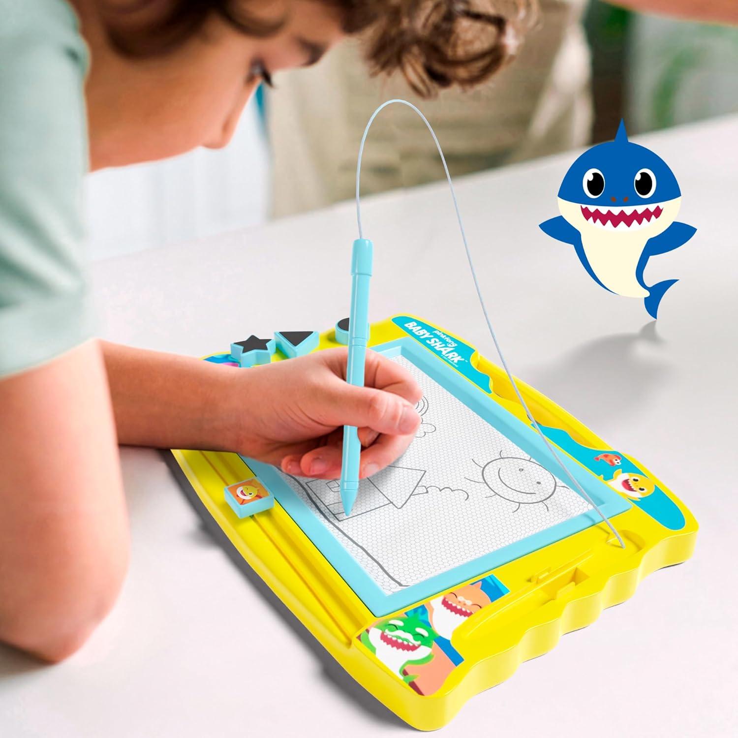 Tablero Magnético Baby Shark 35.5x25.4cm con Estilógrafo