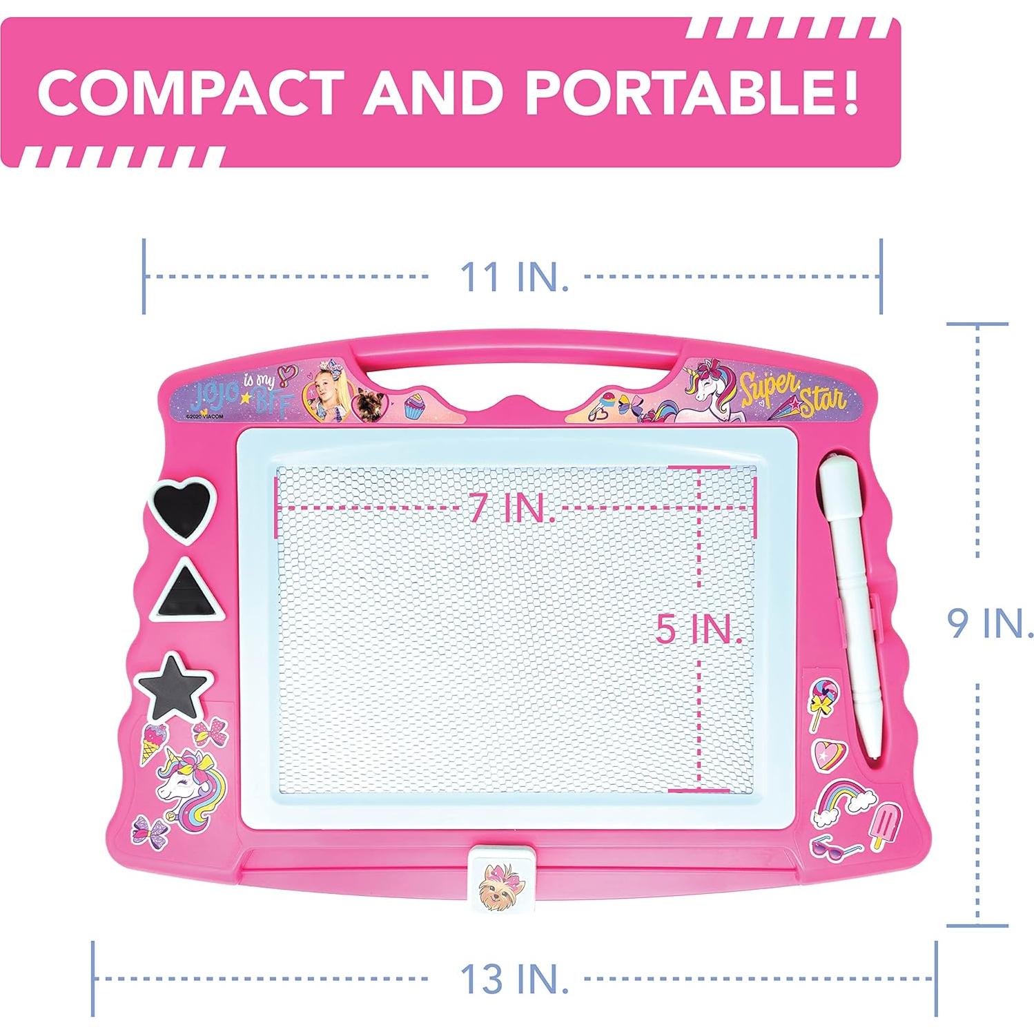 Pizarra Magnética JoJo Siwa con Estilógrafo y Sellos