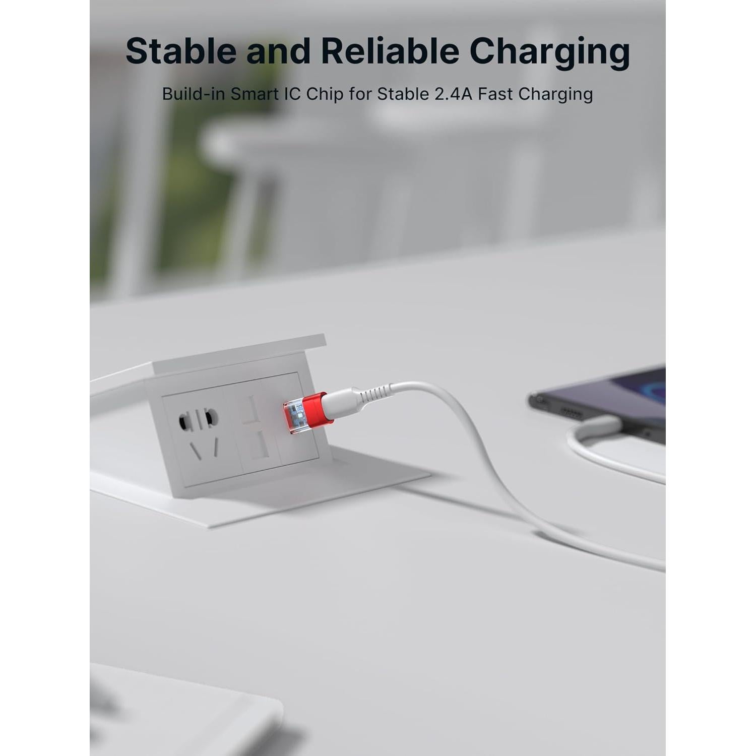 Bloqueador de Datos USB-C JSAUX 2-Pack Rojo Carga Segura