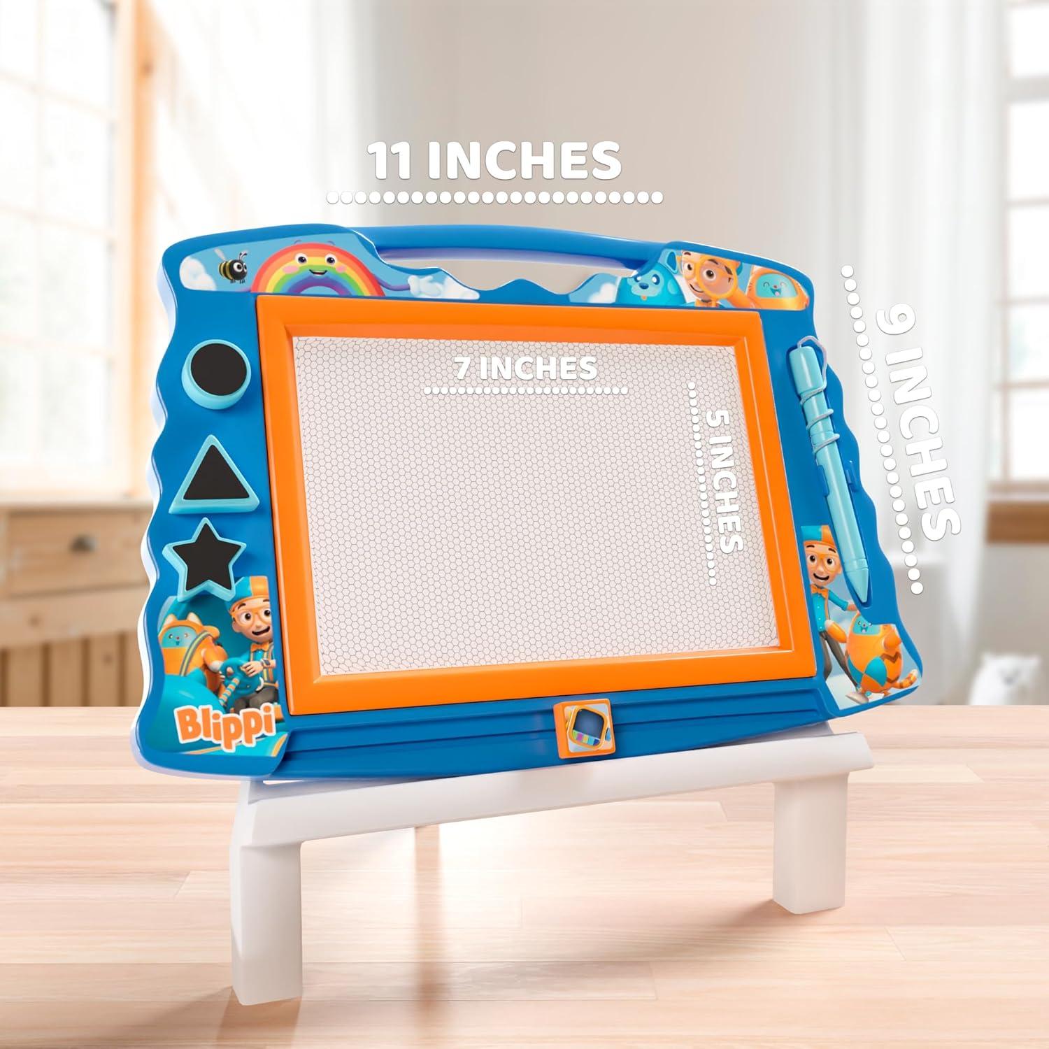 Dibujo Magnético Blippi con Lápiz y Sellos - Creativo