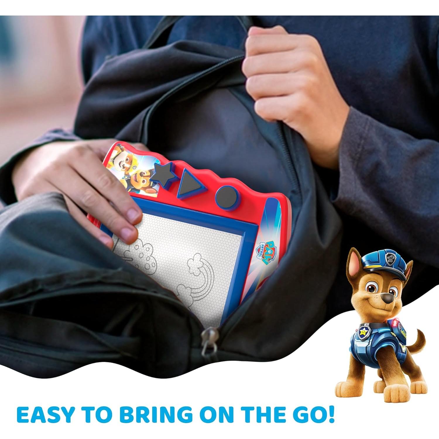 Pizarra Magnética Paw Patrol Azul con Estilógrafo y Sellos