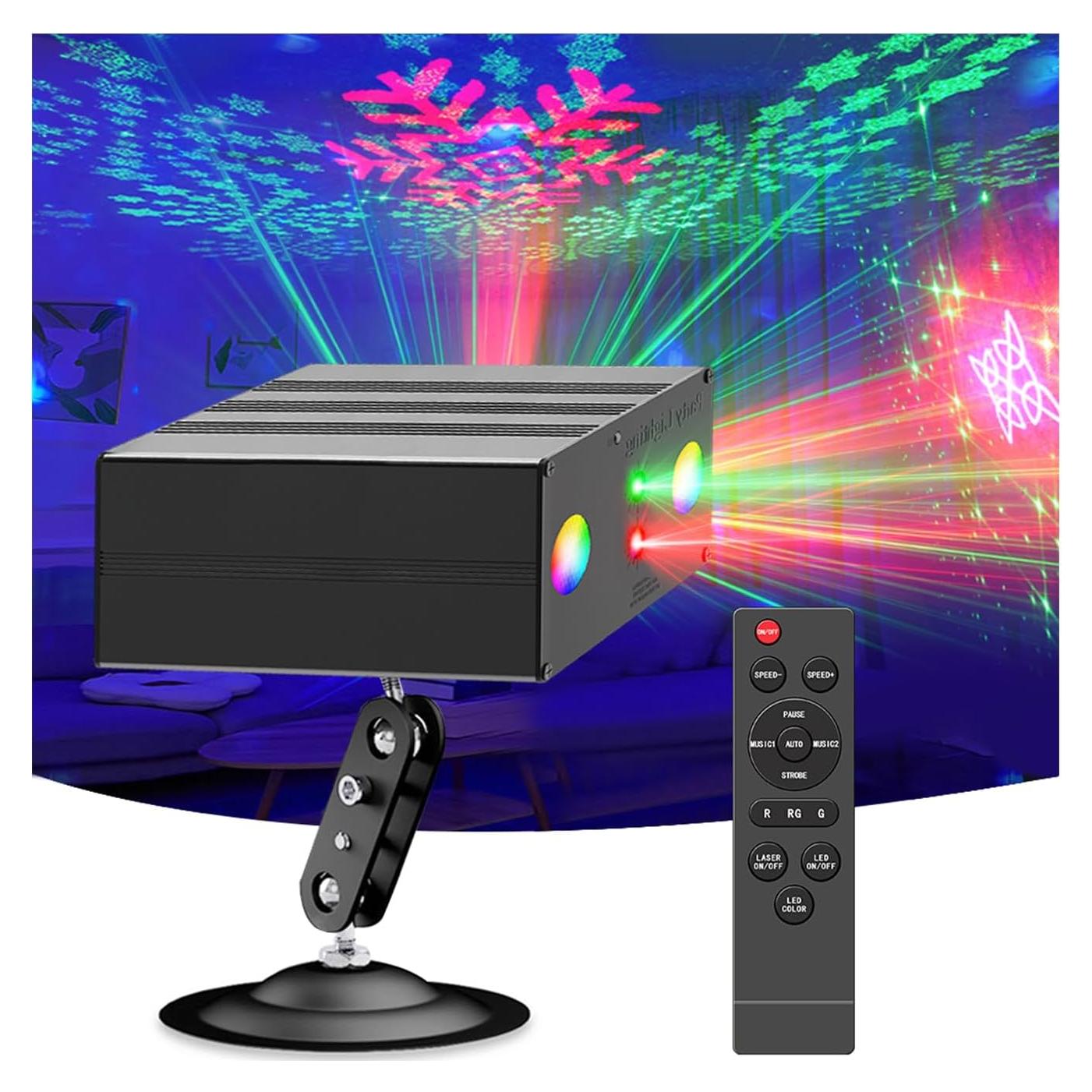 Luces de Fiesta Estroboscópicas SPOOBOOLA con Control Remoto