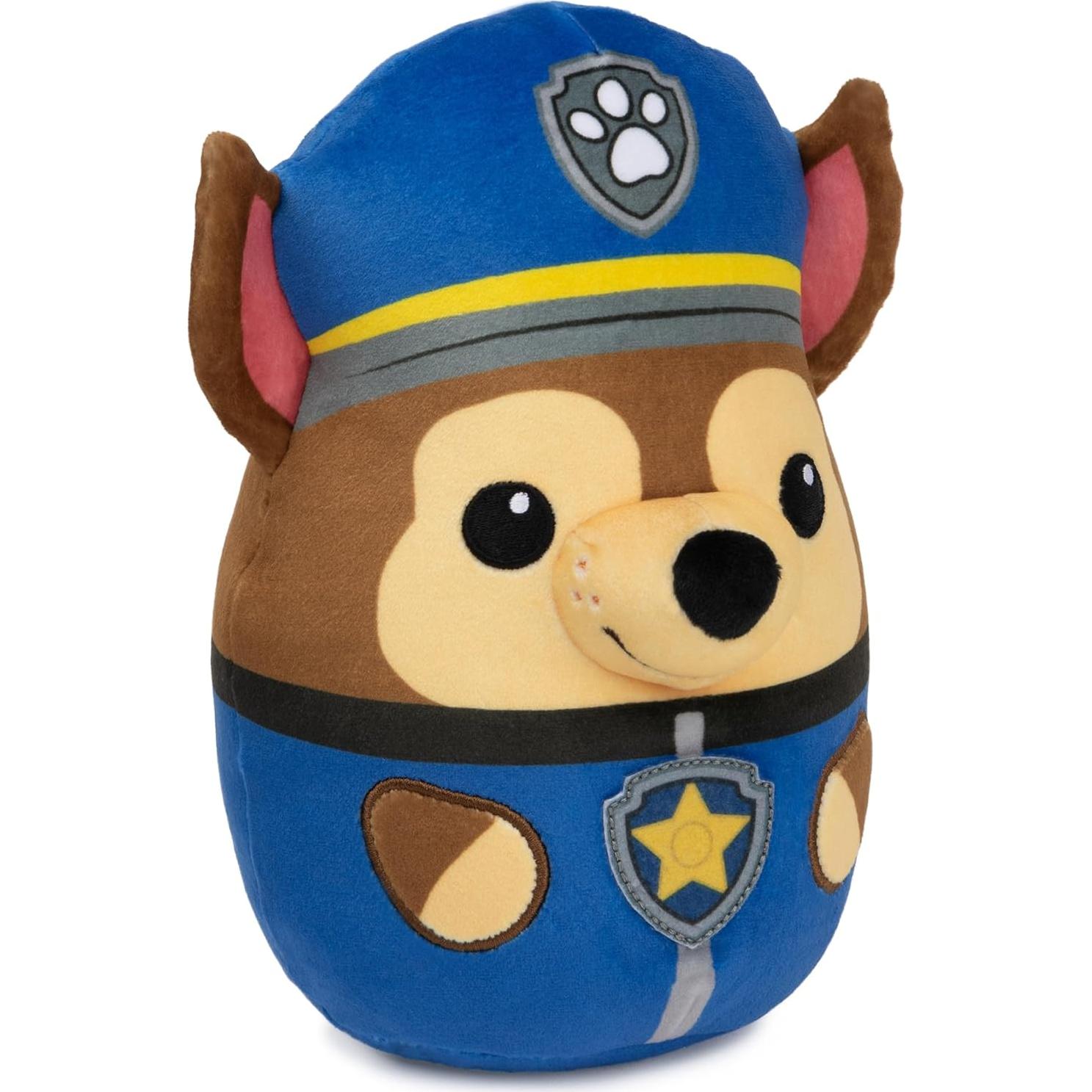 Peluches PAW Patrol Chase 20 cm Suave y Aplastable