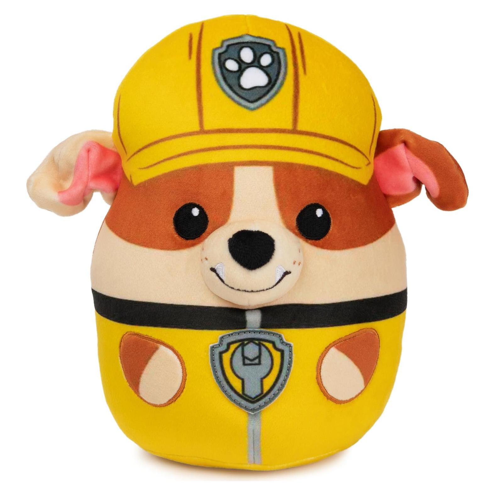 Peluche Aplastable Rubble PAW Patrol 20 cm para Niños
