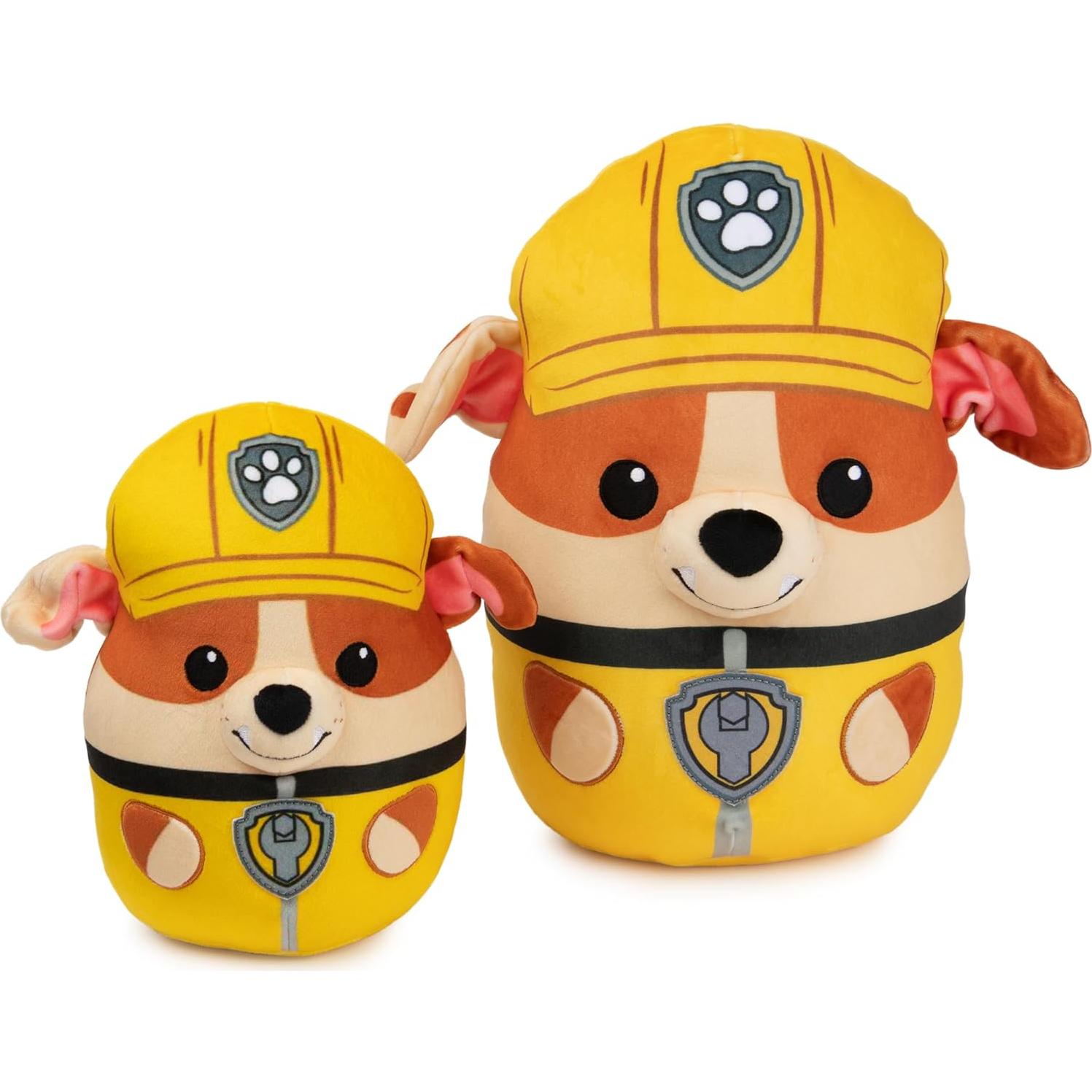 Peluche Aplastable Rubble PAW Patrol 20 cm para Niños