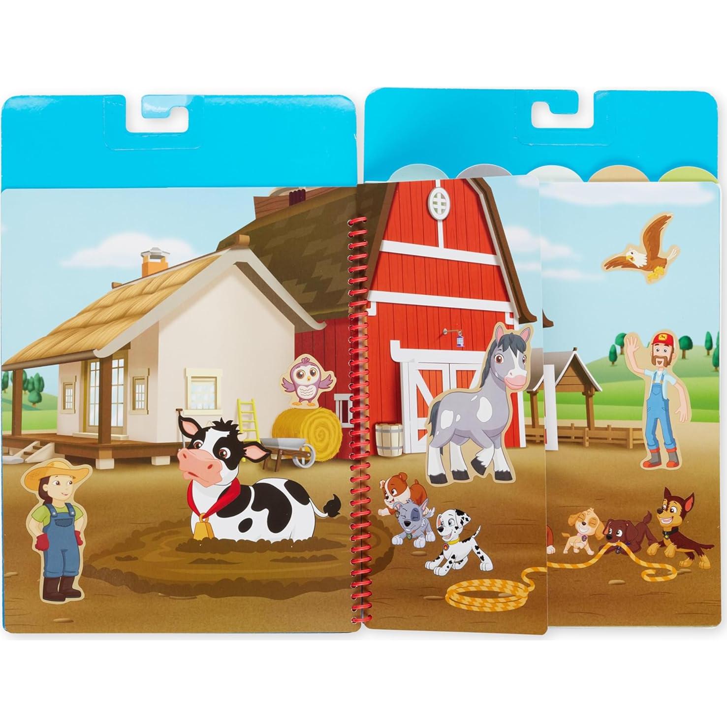 Almohadillas de Pegatinas Reutilizables PAW Patrol - 3 Pack