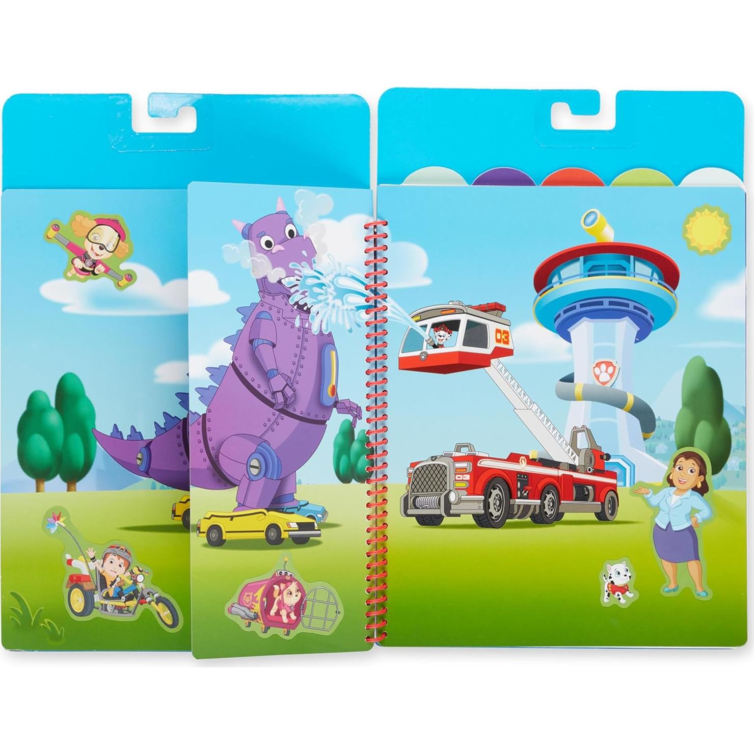 Almohadillas de Pegatinas Reutilizables PAW Patrol - 3 Pack