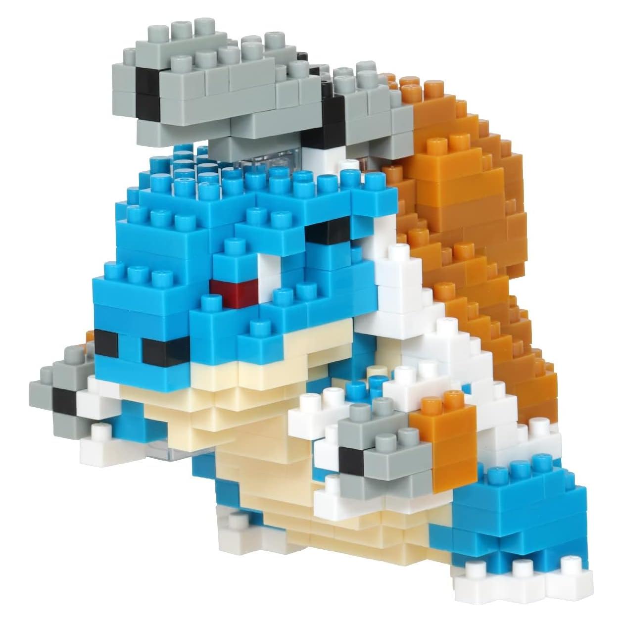 Nanoblock Mega Blastoise Pokémon - Kit de Construcción 360 Piezas