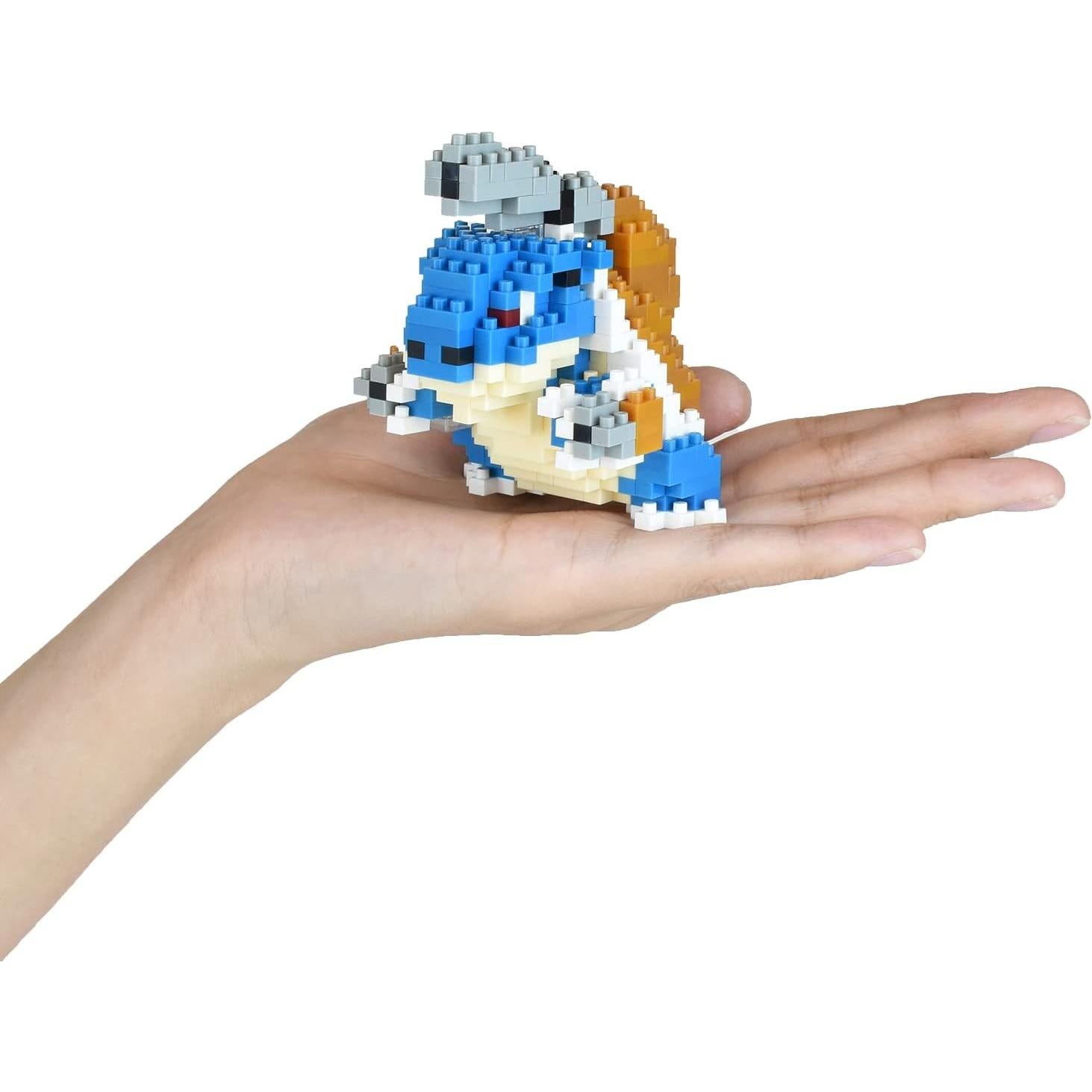Nanoblock Mega Blastoise Pokémon - Kit de Construcción 360 Piezas