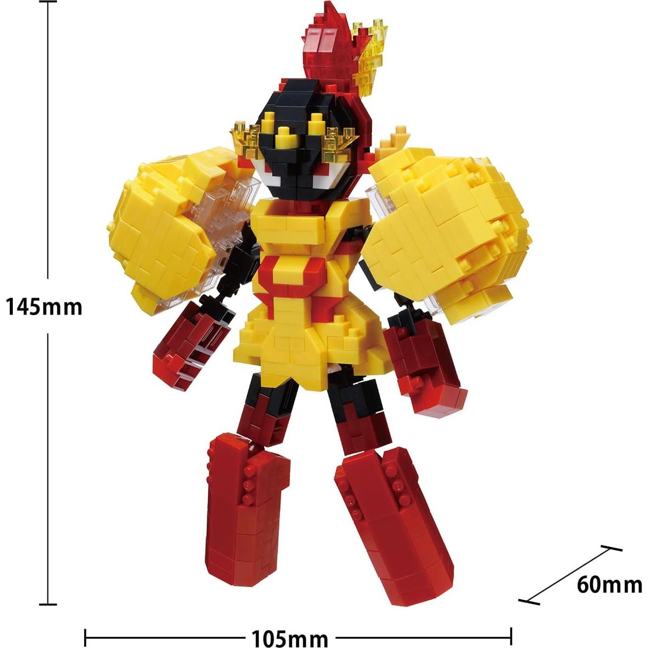 Nanoblock Armarouge RS Pokémon - Kit de Construcción 600 Piezas