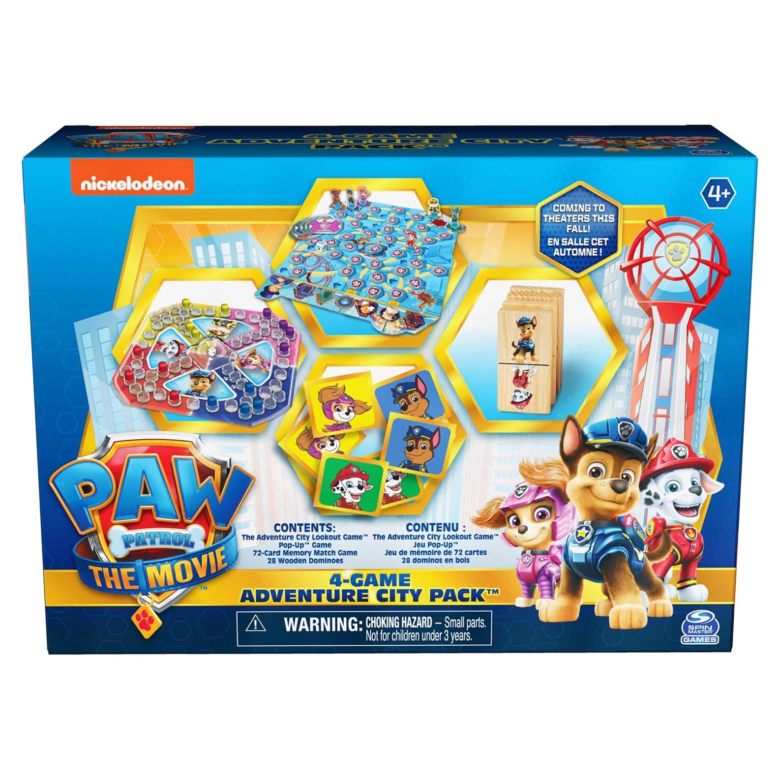 PAW Patrol Paquete de 4 Juegos Spin Master para Niños