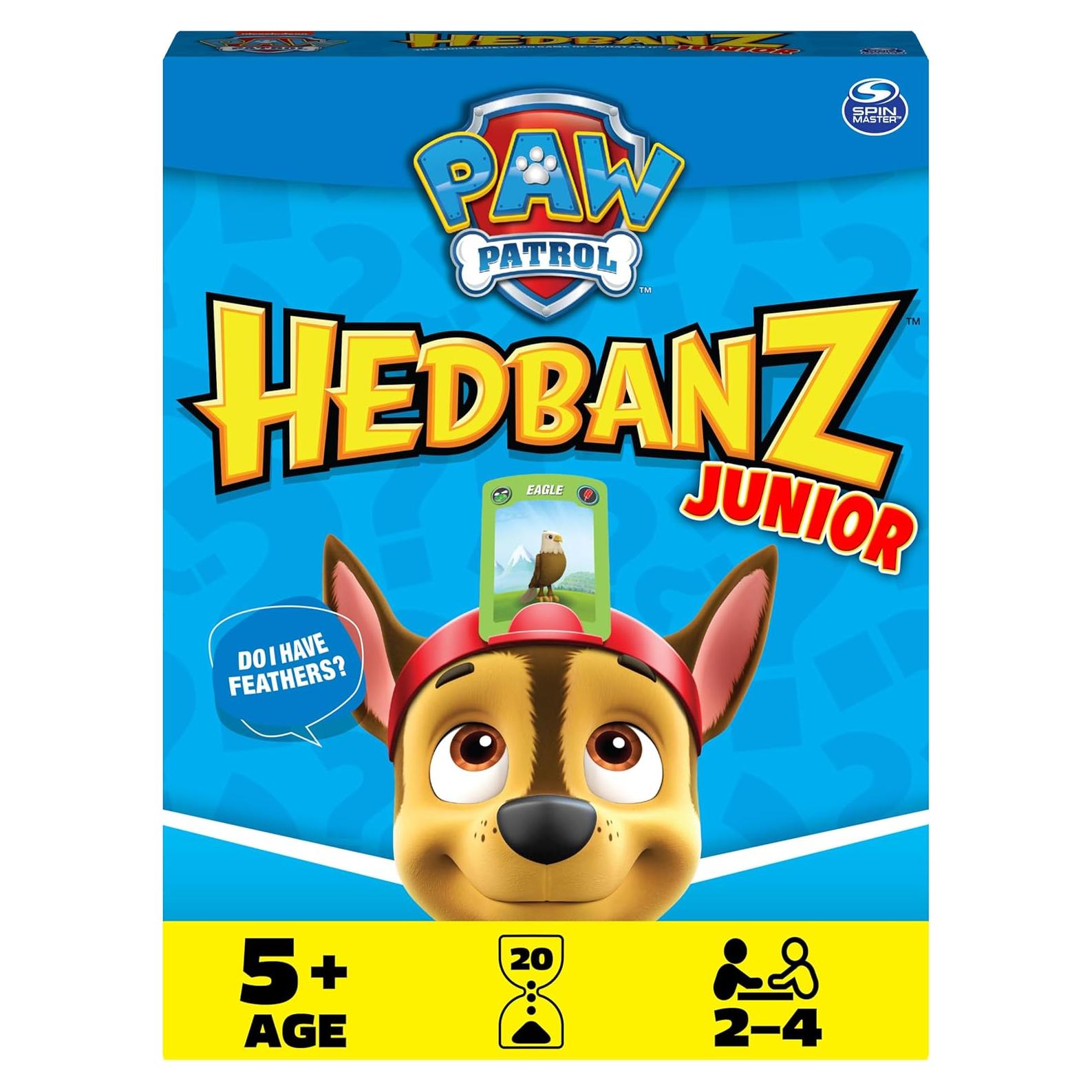 Juego de Adivinanza Hedbanz Jr. PAW Patrol - 2-4 Jugadores