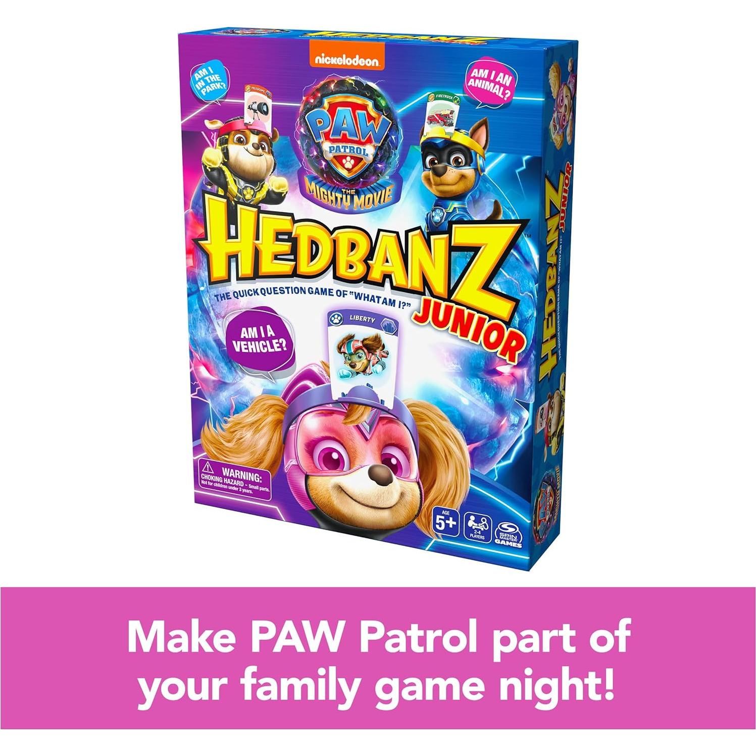Hedbanz Junior Spin Master PAW Patrol Juego Familiar