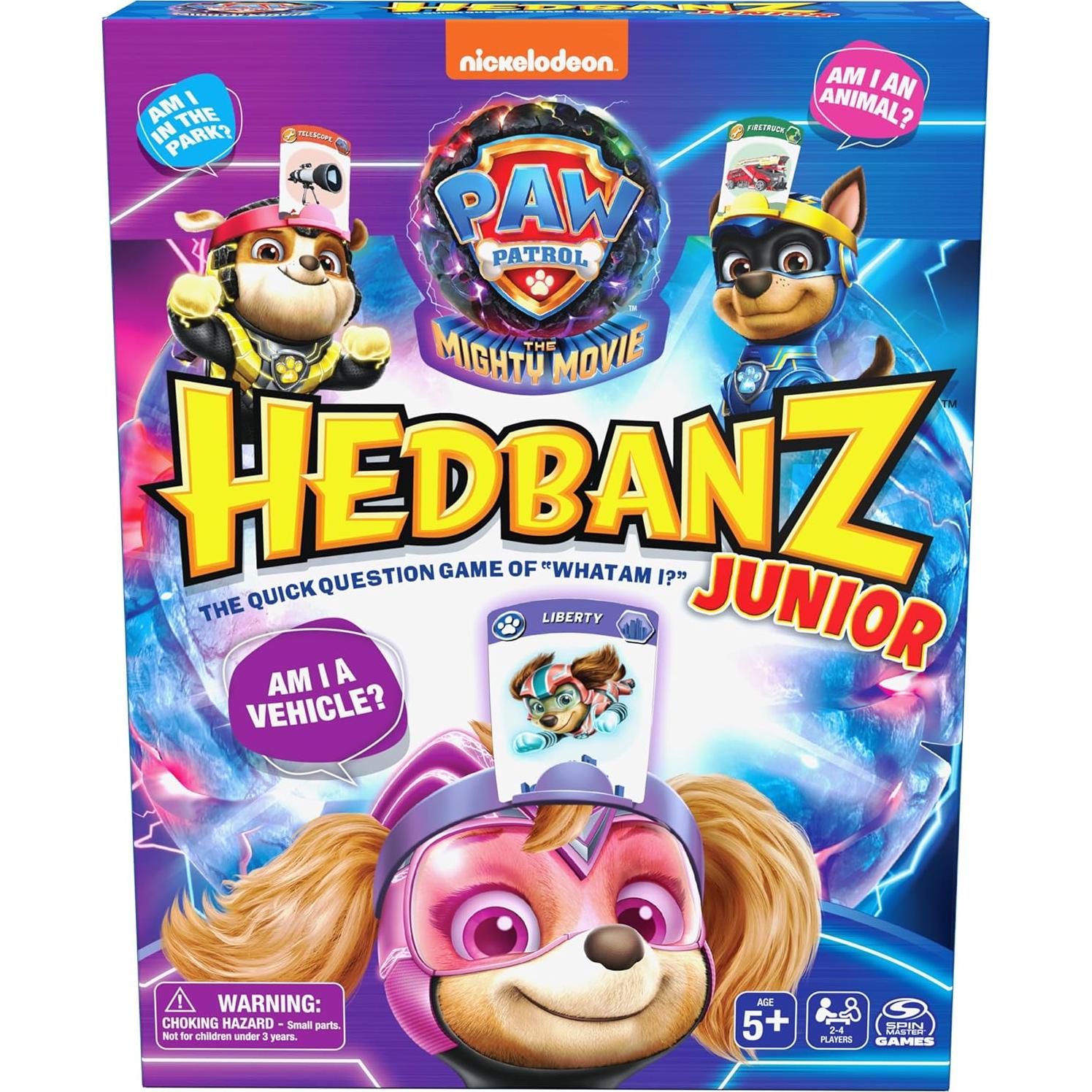 Hedbanz Junior Spin Master PAW Patrol Juego Familiar