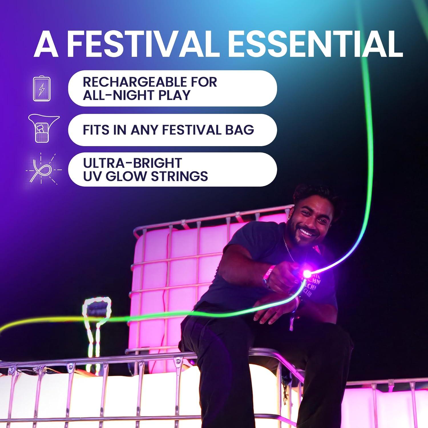 Lanzador de Cuerda Brillante Loop Lasso NANO - Juguete STEM