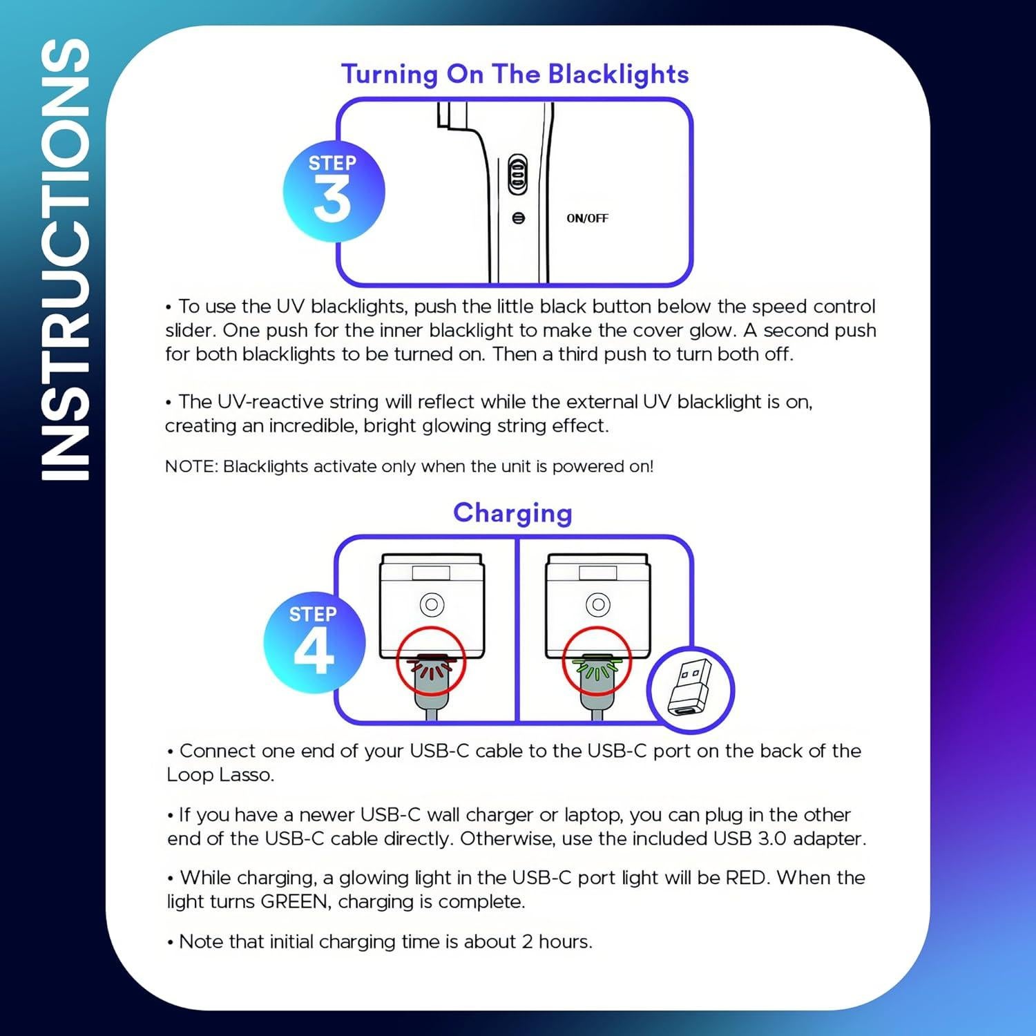 Lanzador de Cuerda Brillante Loop Lasso NANO - Juguete STEM