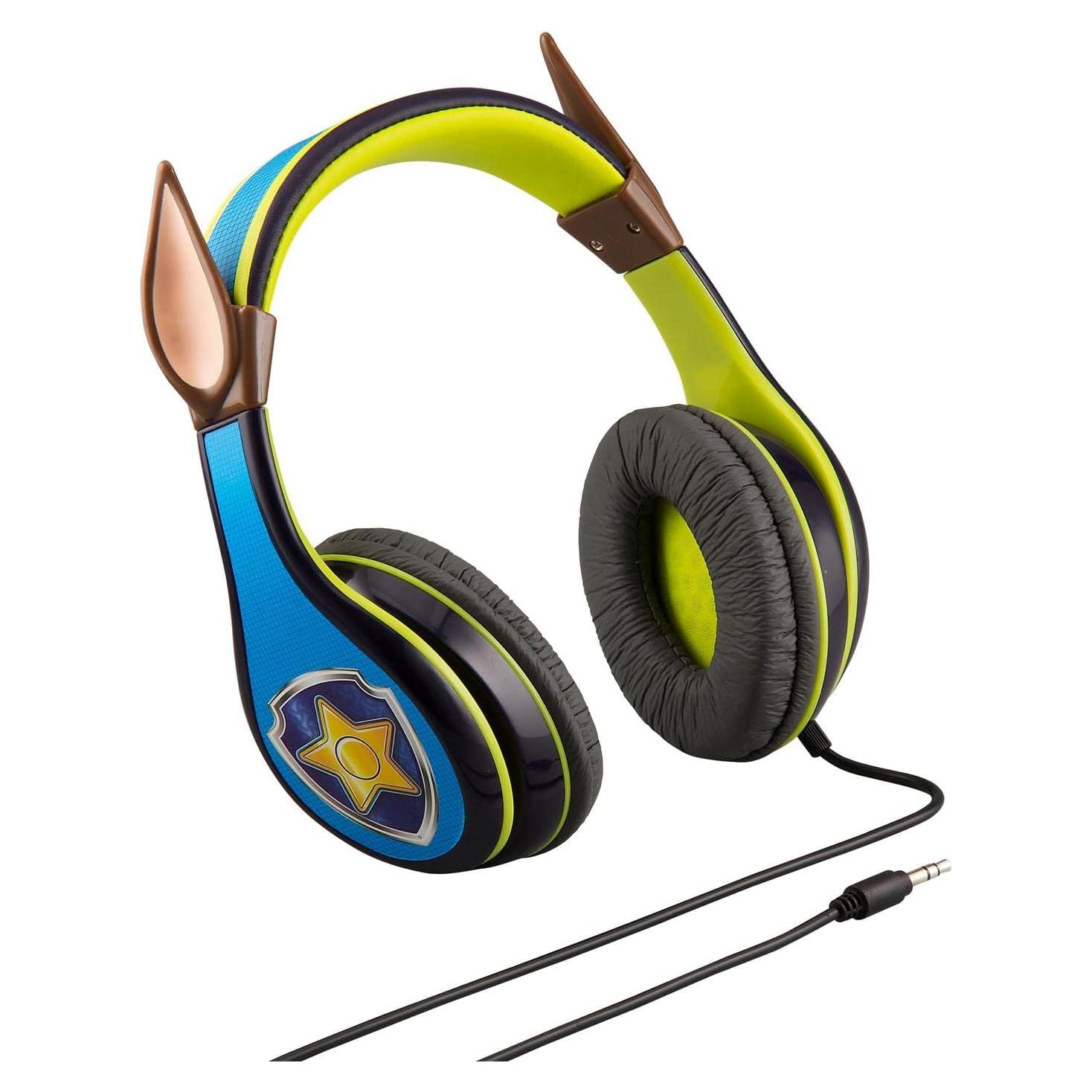 Auriculares Paw Patrol Chase eKids con Volumen Limitado