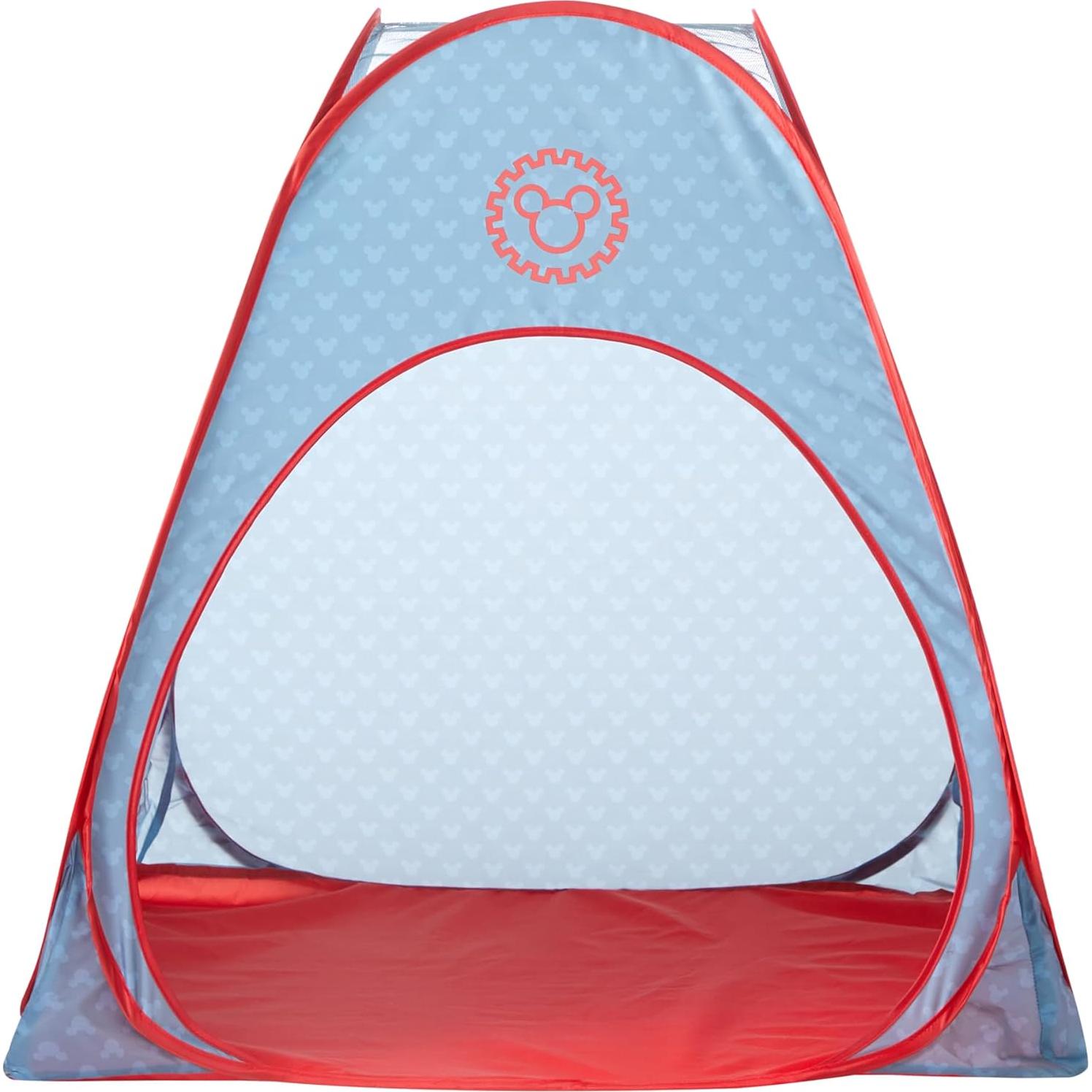 Conjunto de Juego Mickey Mouse con Tienda, Almohada y Linterna