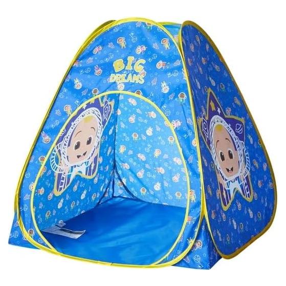 Conjunto de Dormir Cocomelon 3 Piezas con Tienda y Linterna