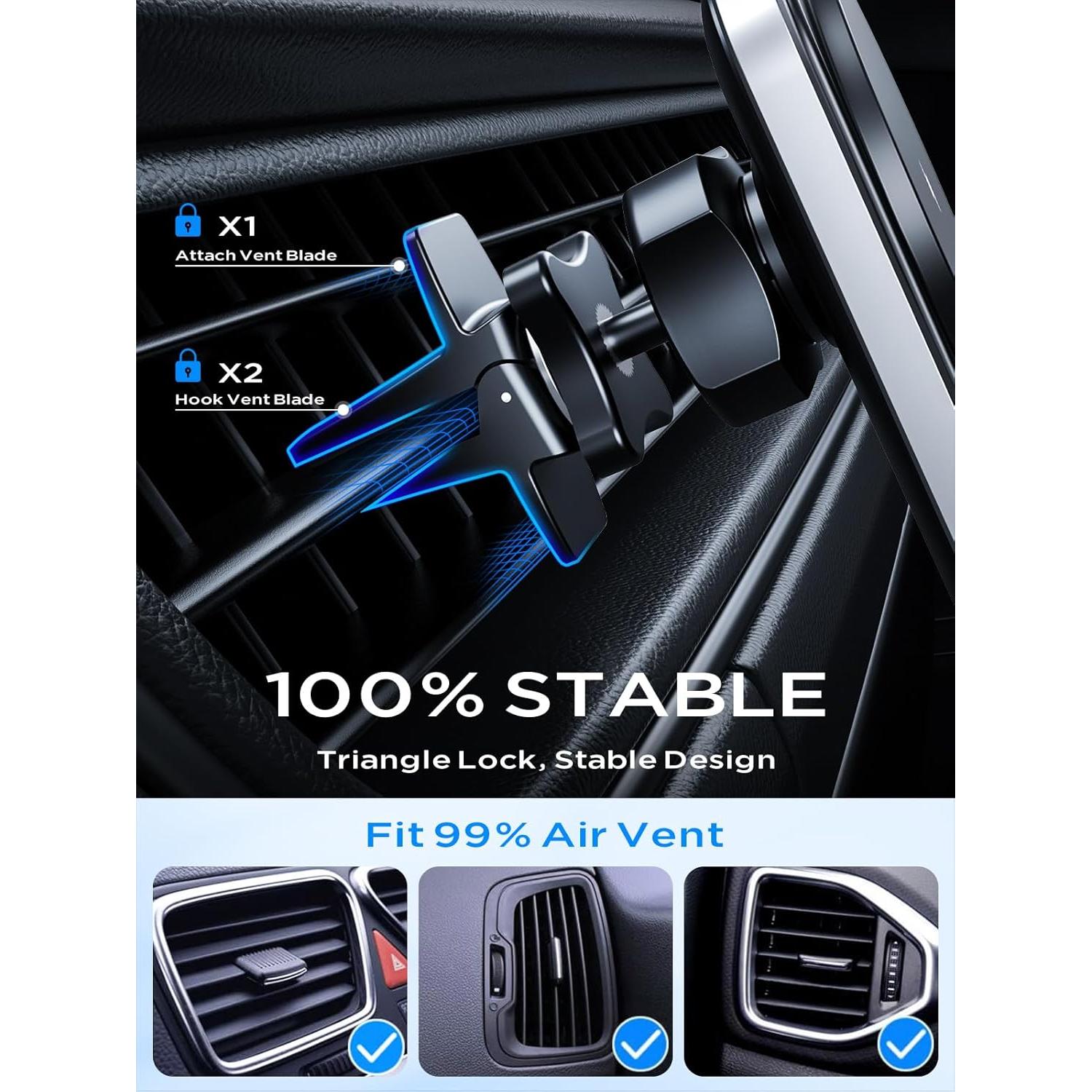 Cargador de coche Hinyx MagSafe 15W inalámbrico magnético