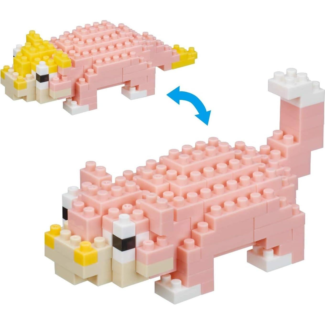 Nanoblock Pokémon Slowpoke - Kit de Construcción 200 Piezas