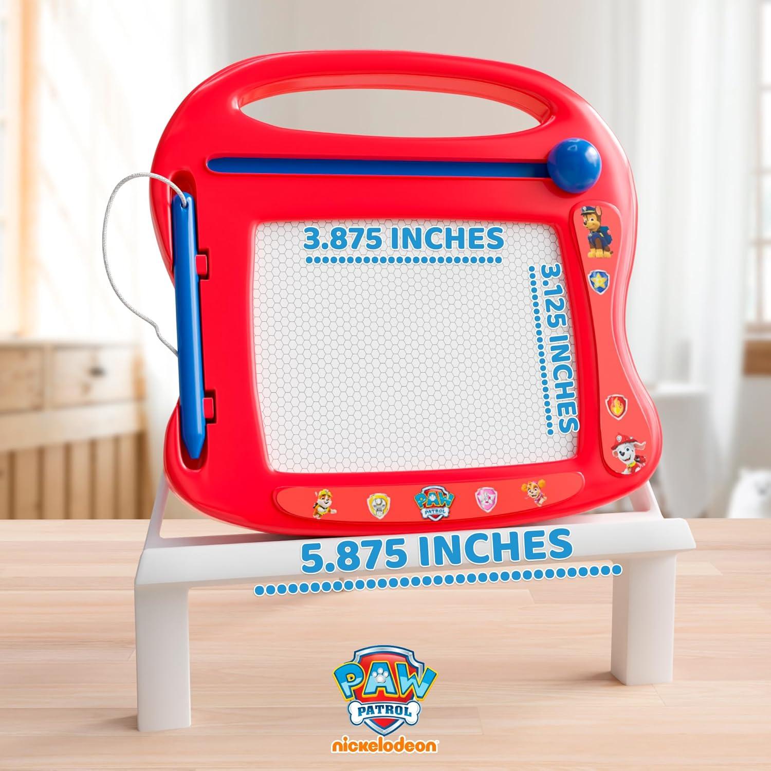 Tablero Magnético PAW Patrol para Dibujo Infantil Rojo