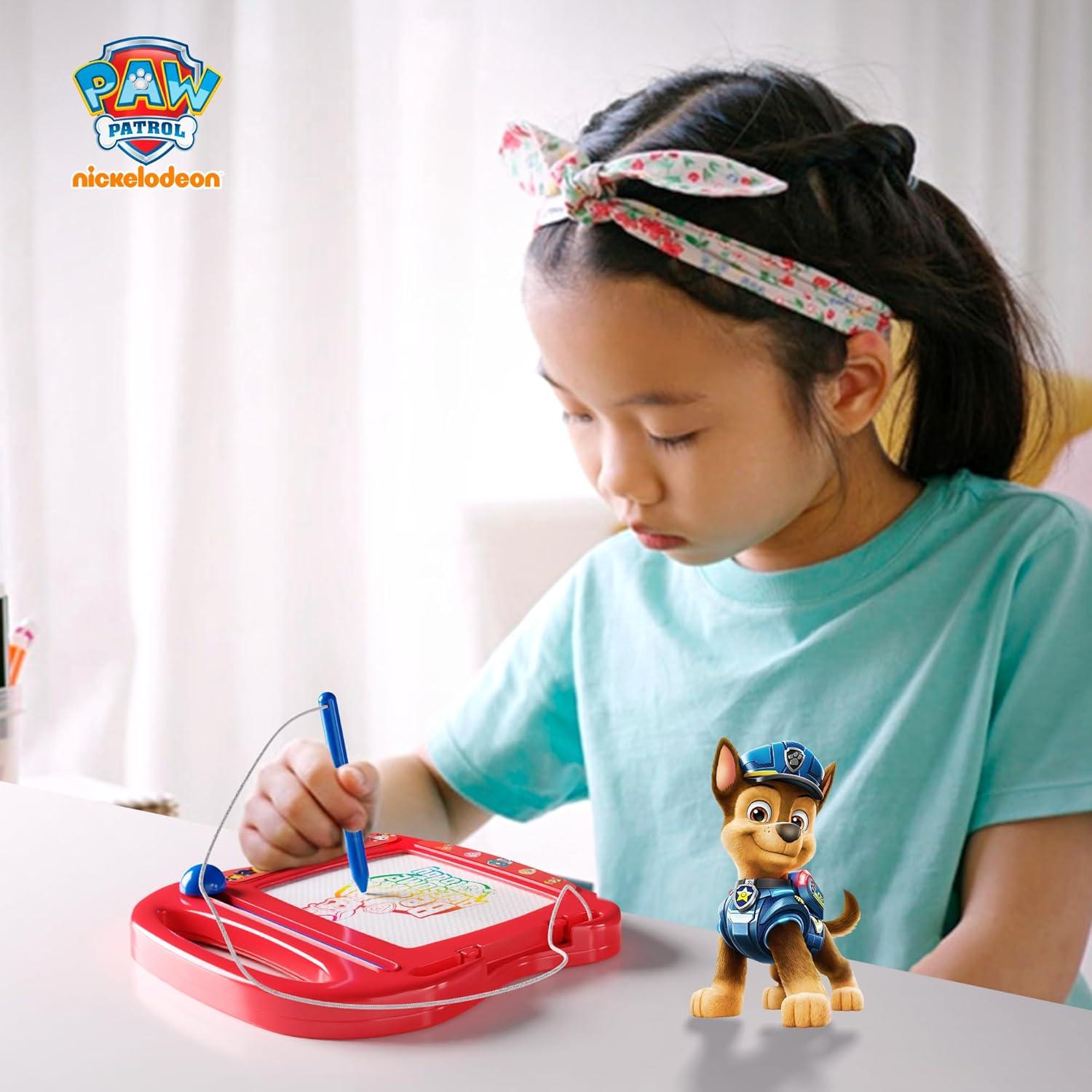 Tablero Magnético PAW Patrol para Dibujo Infantil Rojo