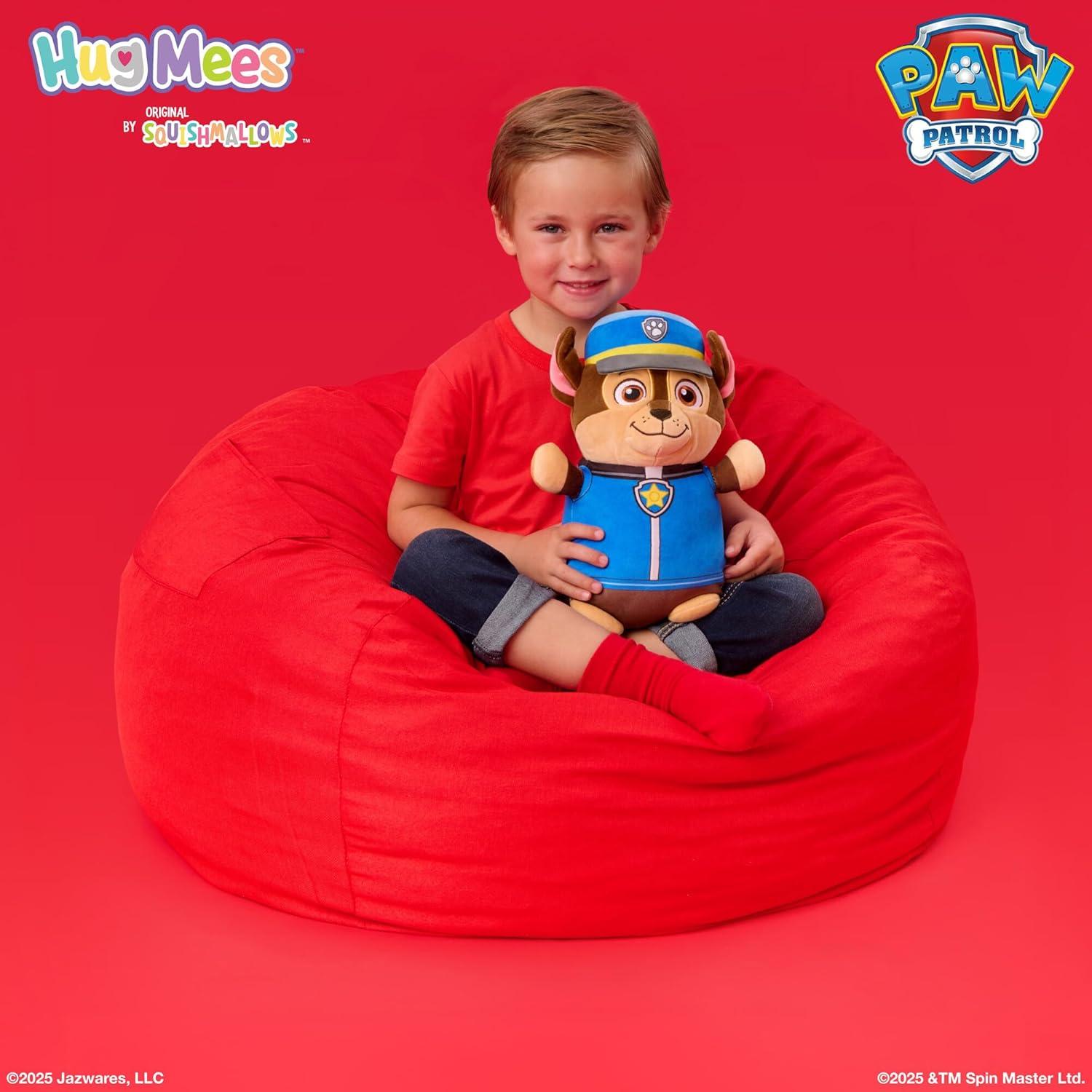 Peluche Squishmallows Chase HugMees 25,4 cm Ultrasuave