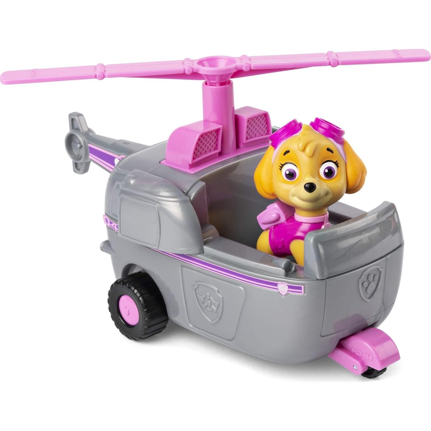 Helicóptero de Skye PAW Patrol con Figura Coleccionable