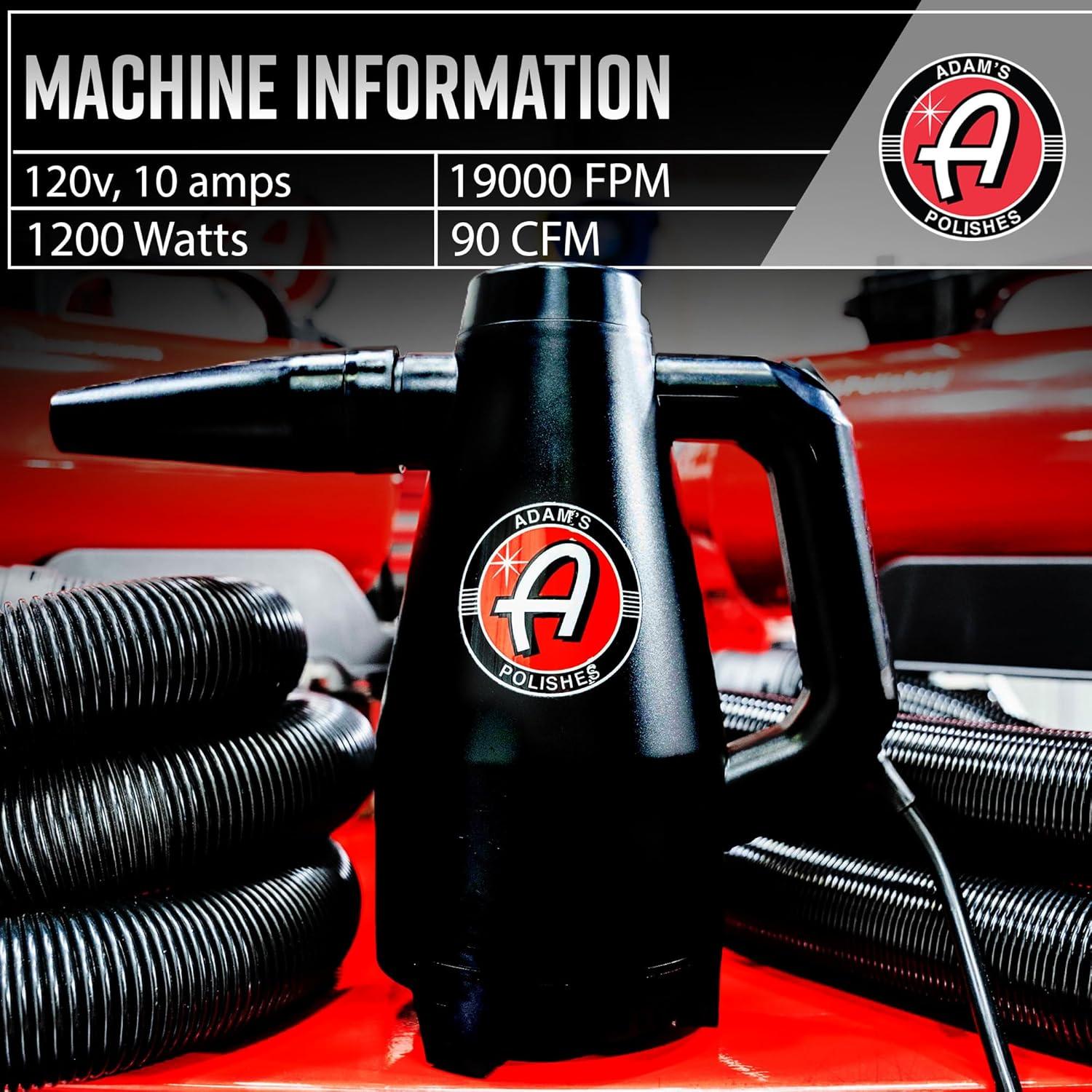 Secador de Aire Adam's Polishes Cañón de Aire 1200W