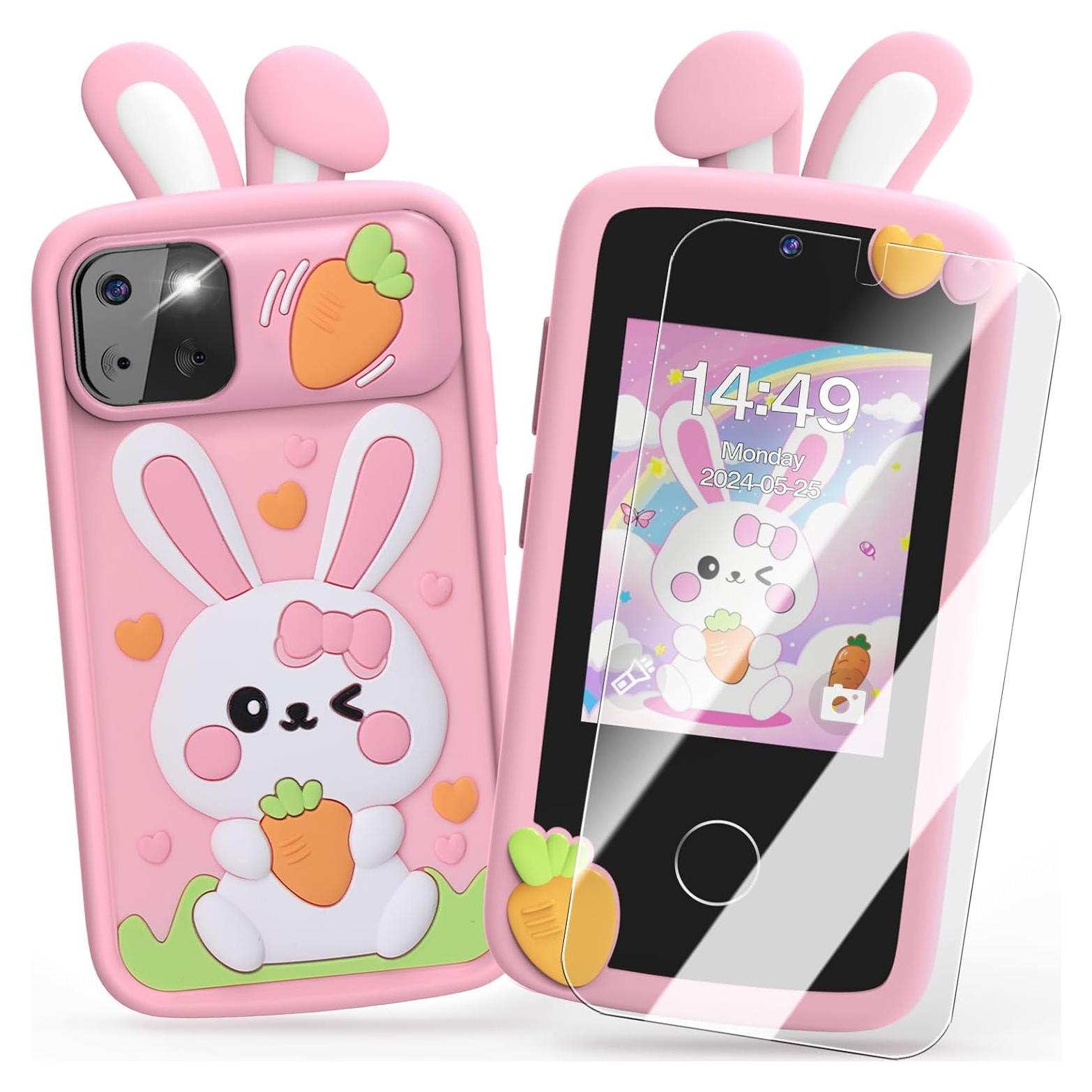 Teléfono Juguete Luyiilo P1 Plus 2.8" Táctil Unicornio