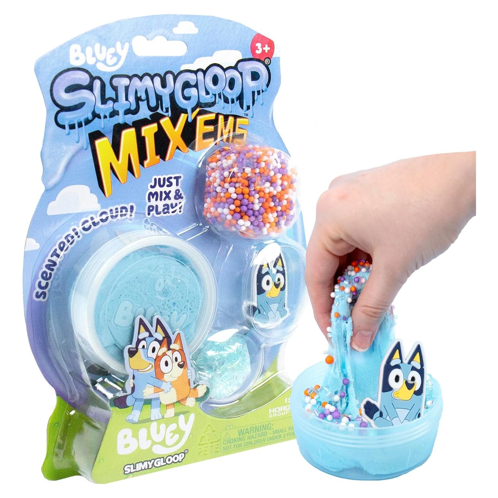 SLIMYGLOOP Bluey Slime Nublado Pre-Hecho Aroma Chicle