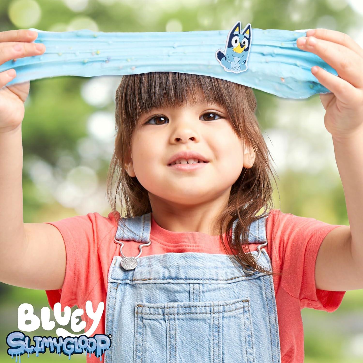 SLIMYGLOOP Bluey Slime Nublado Pre-Hecho Aroma Chicle