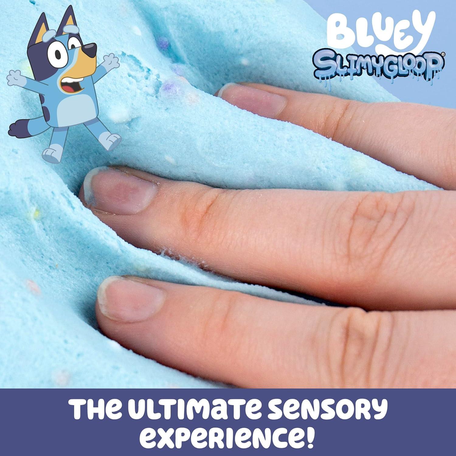 SLIMYGLOOP Bluey Slime Nublado Pre-Hecho Aroma Chicle