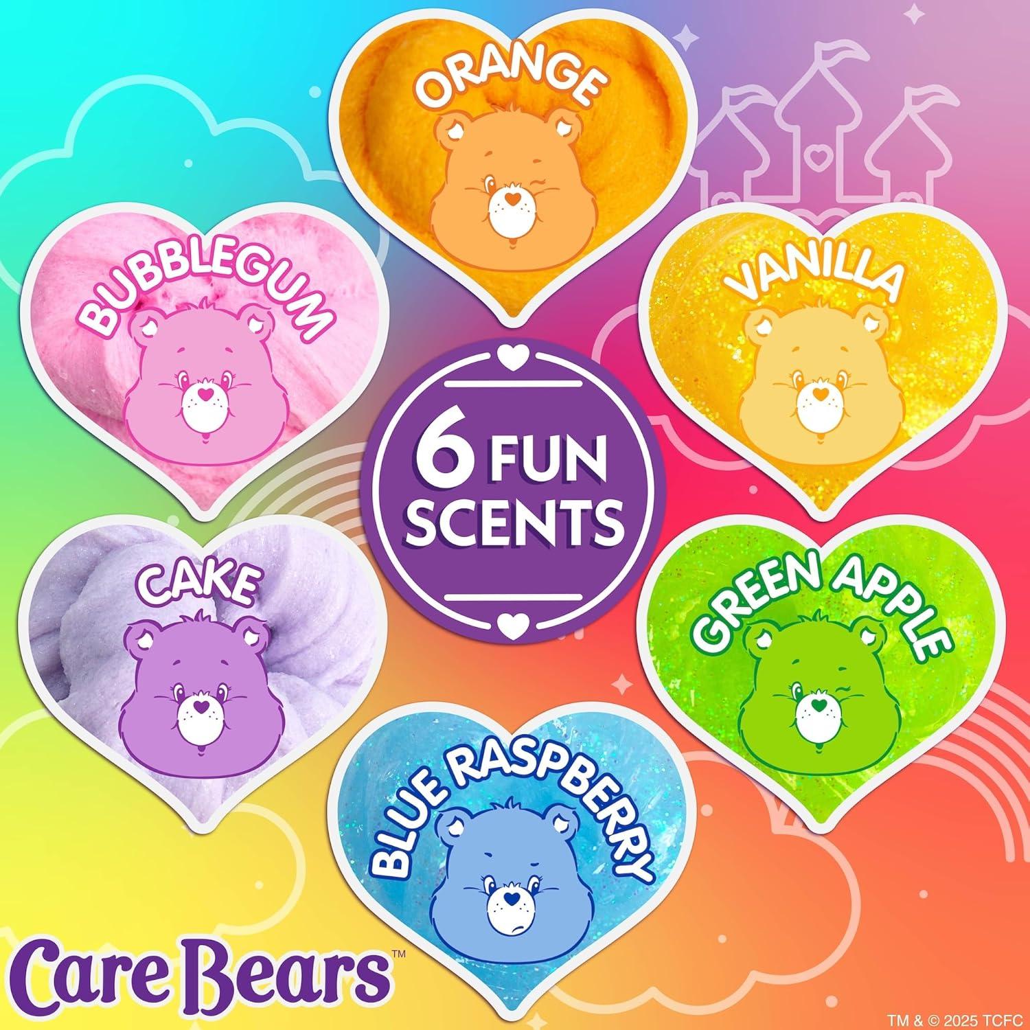 Mezcla de Slime Care Bears - 6 Slimes Aromatizados