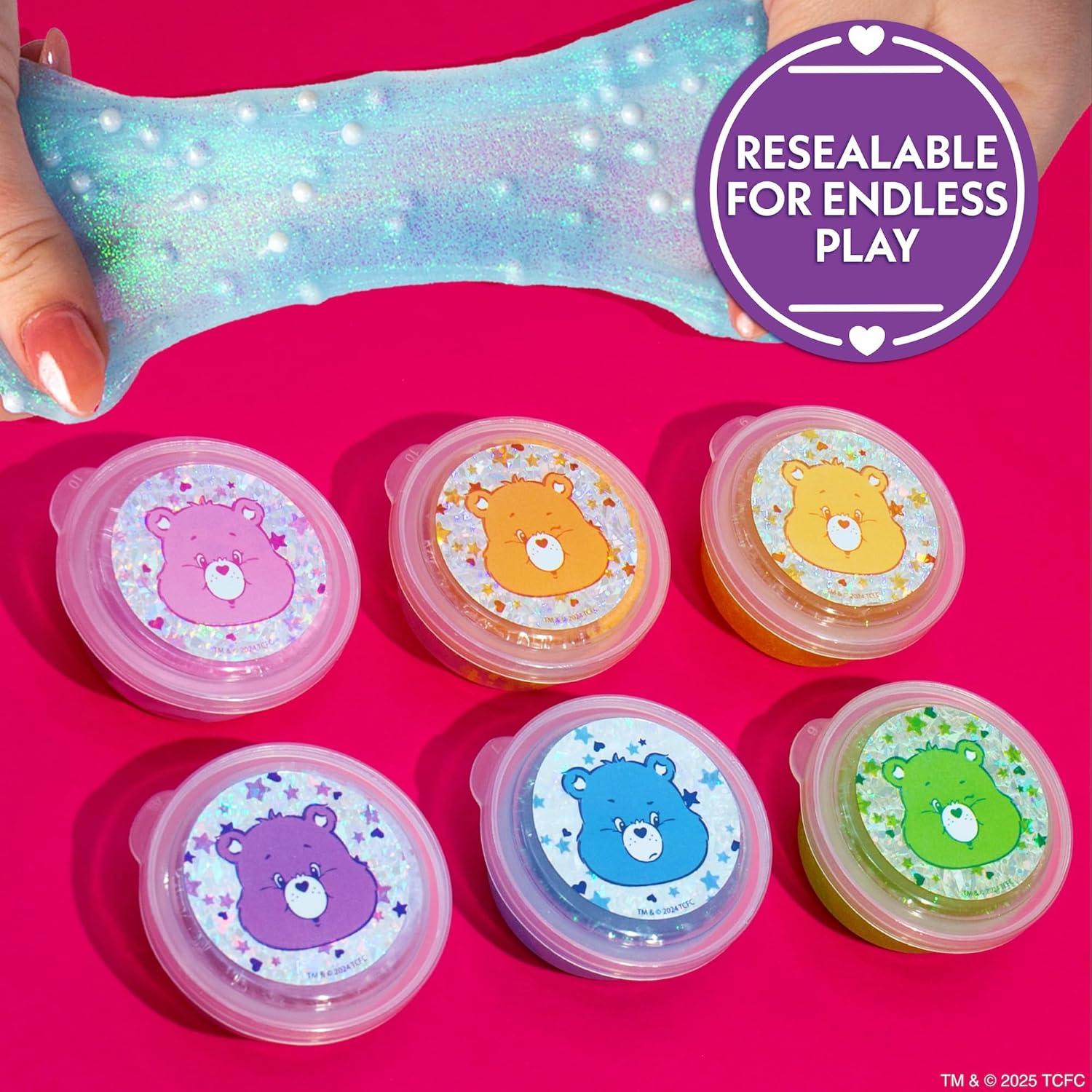 Mezcla de Slime Care Bears - 6 Slimes Aromatizados