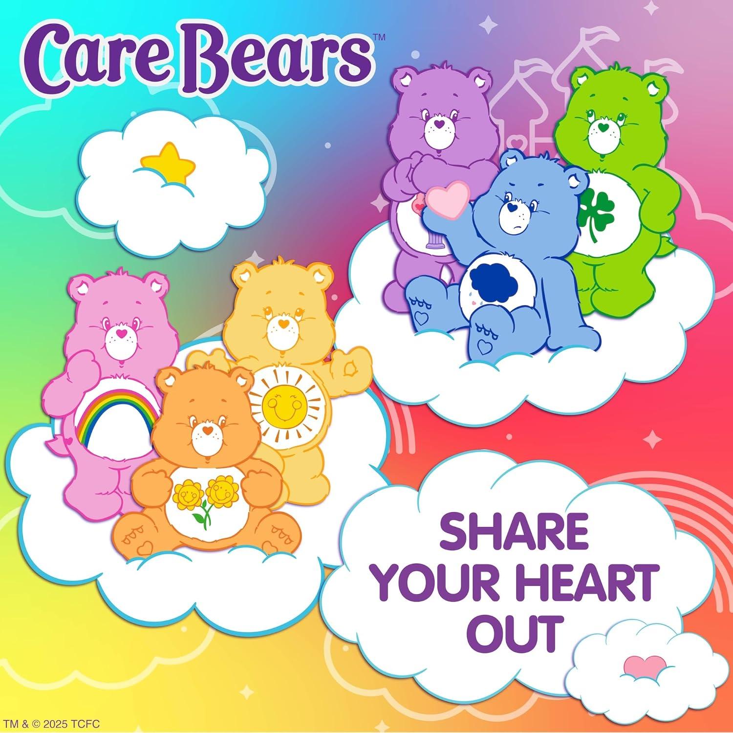 Mezcla de Slime Care Bears - 6 Slimes Aromatizados