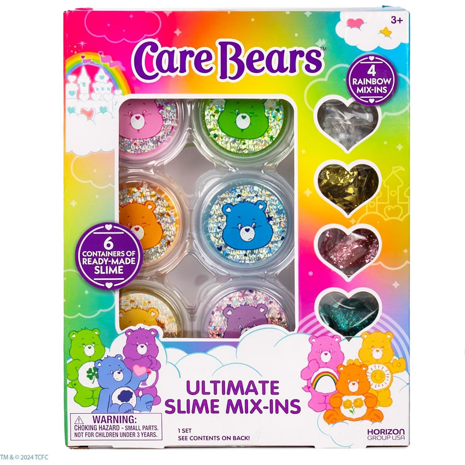Mezcla de Slime Care Bears - 6 Slimes Aromatizados