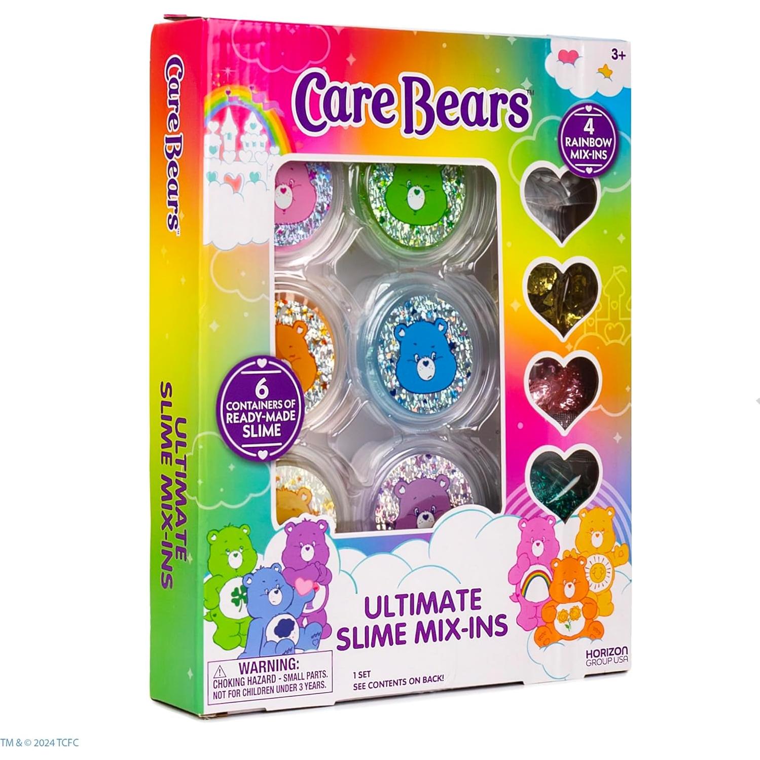 Mezcla de Slime Care Bears - 6 Slimes Aromatizados