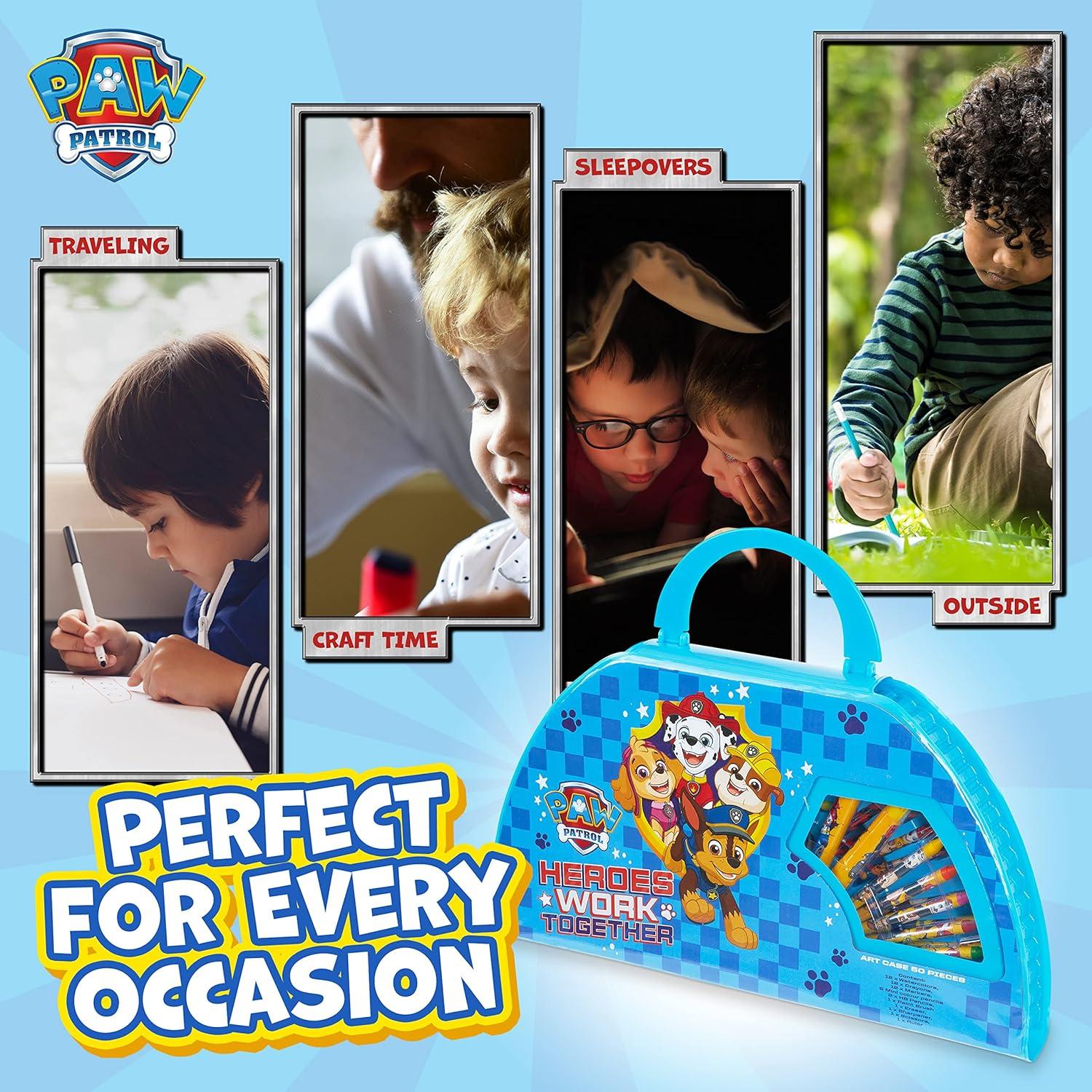 Set de Lápices de Colores Paw Patrol 1 Cuenta Azul