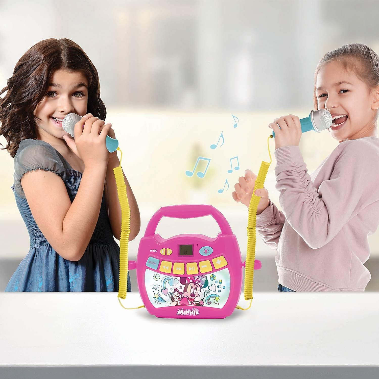 Reproductor Karaoke LEXIBOOK Minnie Bluetooth 2 Micrófonos