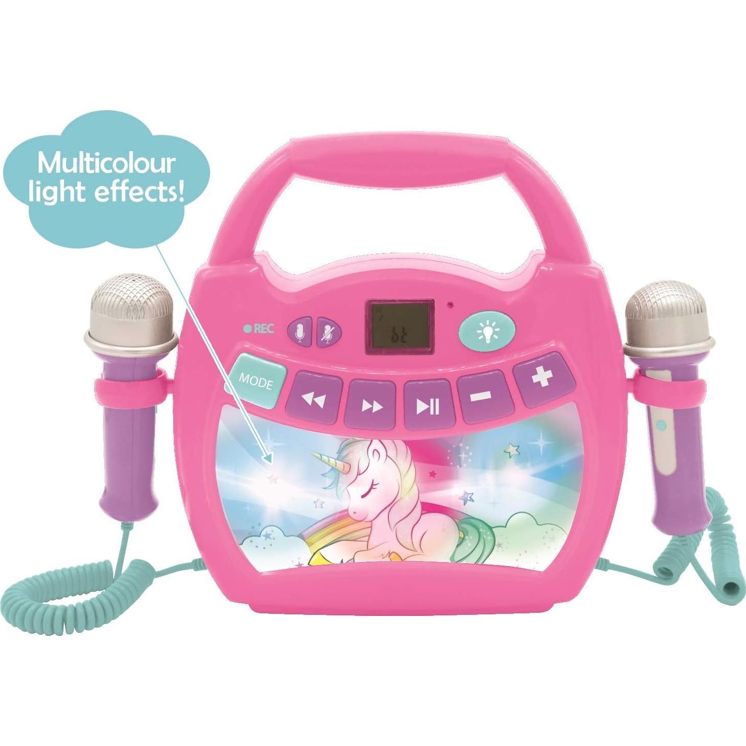 Reproductor Karaoke Infantil Lexibook MP320UNIZ Rosa