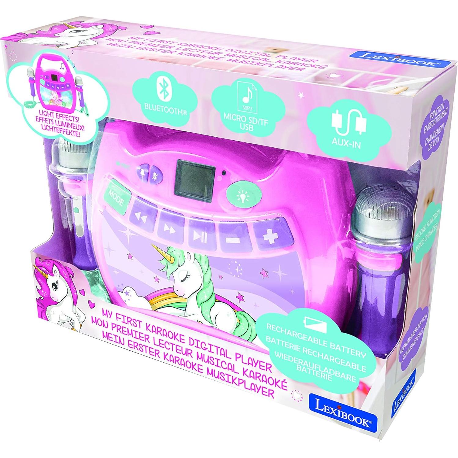 Reproductor Karaoke Infantil Lexibook MP320UNIZ Rosa