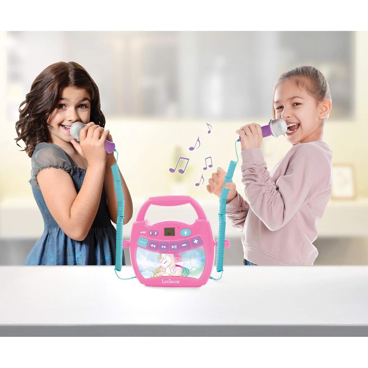 Reproductor Karaoke Infantil Lexibook MP320UNIZ Rosa
