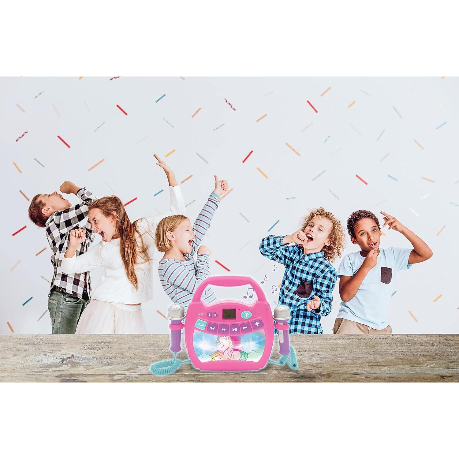 Reproductor Karaoke Infantil Lexibook MP320UNIZ Rosa