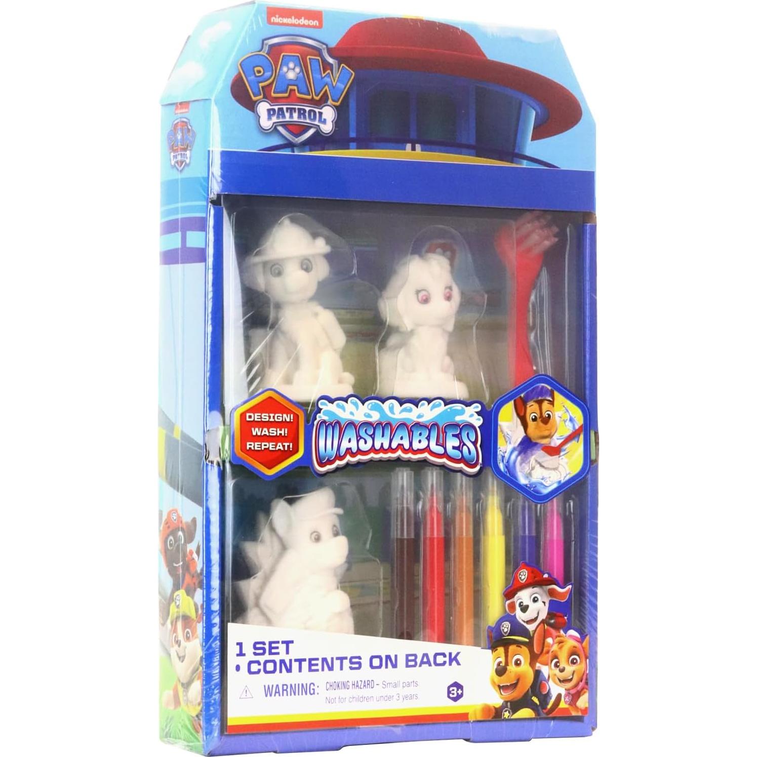 Tara Toy Patrulla Canina Lavables 6 Figuras y Marcadores