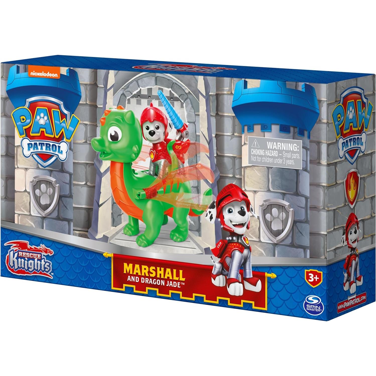 Figuras de Acción Paw Patrol Marshall y Dragón Jade